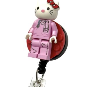 Hello Kitty Handmade Badge Reel for Nurse or Teacher