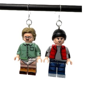 Walter White Jessie Pinkman Handmade Earrings w Sterling Silver hooks Breaking Bad